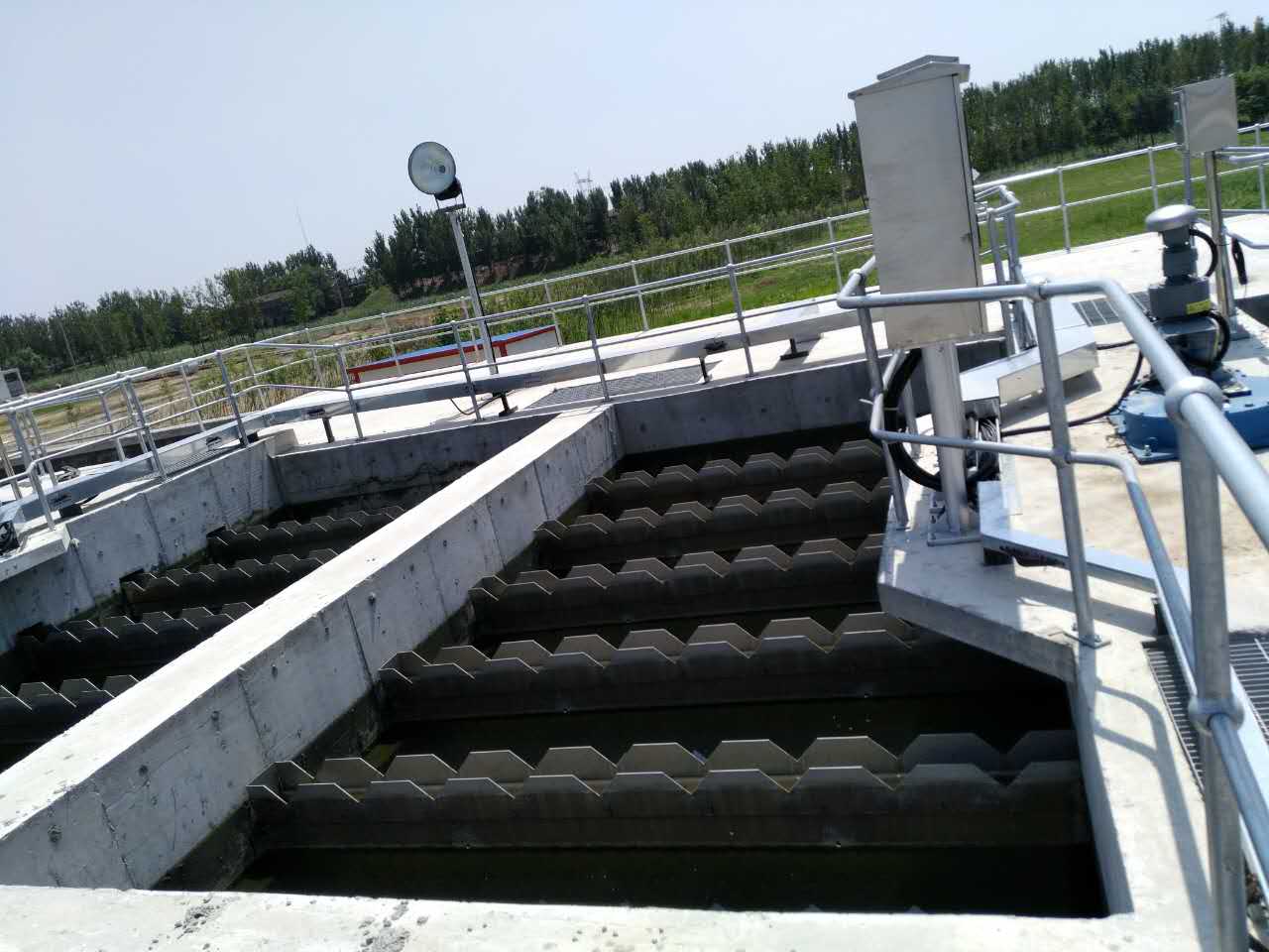 高效混凝沉淀池堰板